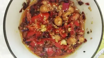 Homemade chili sauce