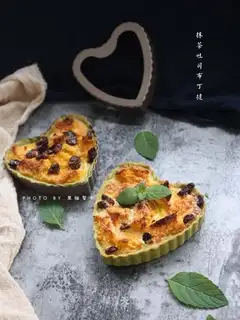 Tea toast pudding