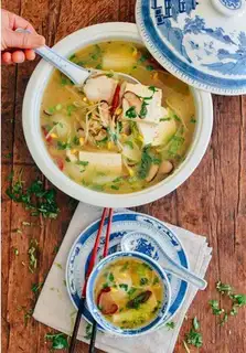 Tofu soup