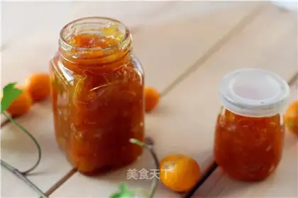 Homemade orange sauce