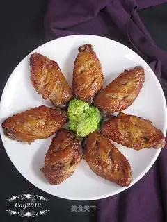 Roasted chicken wings