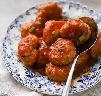 Sweet pork balls