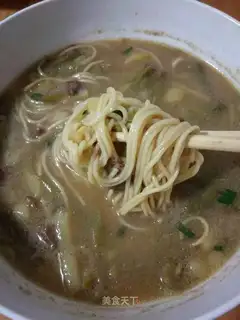Soup noodles for lamb potatoes