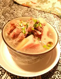 Lotus spinal soup