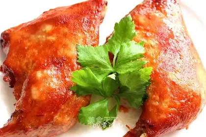 Smoky honey and roasted duck legs