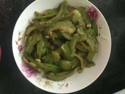 Fried melon