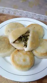 Salty rice cake