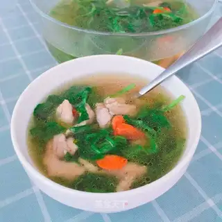 The veal soup