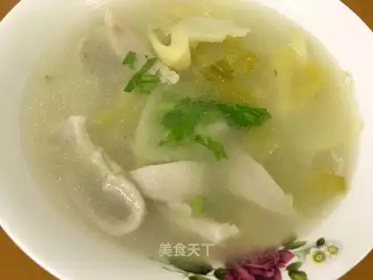 Pork tummy soup