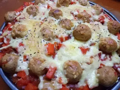 Meatball cheese