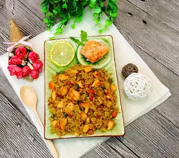 Salmon curry