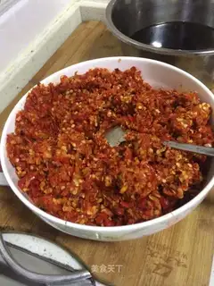 The bean chili sauce