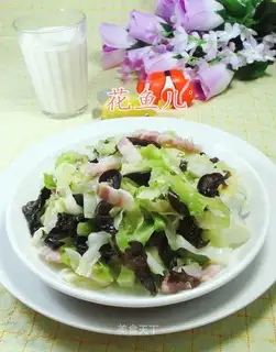 ♪ Black-mucked saloon cabbage ♪