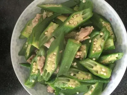 Autumn fried meat