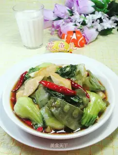 Cook three vegetables