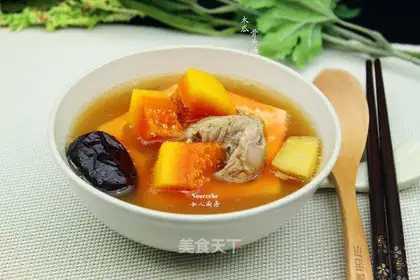 Autumn guava bone soup
