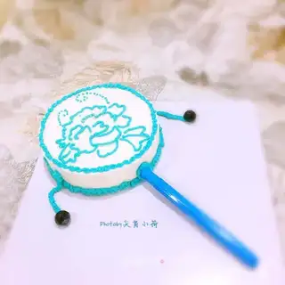 Cake of the bouquet