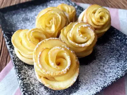 Apple roses