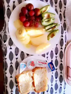 Beautiful and healthy breakfast