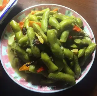 Tastes with hot beans