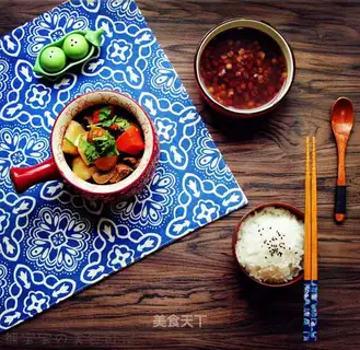 Potato chestnut beef