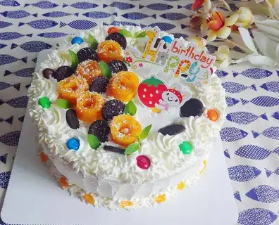 Olio Mango cream cake