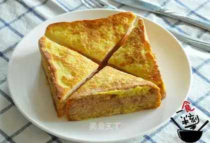 Cheese egg toast