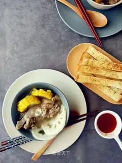 Lian's corn chop soup