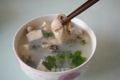 Tofu soup