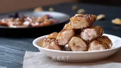 Shrimp with oil bars