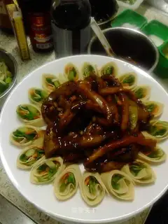 Tasty sauce and tomatoes