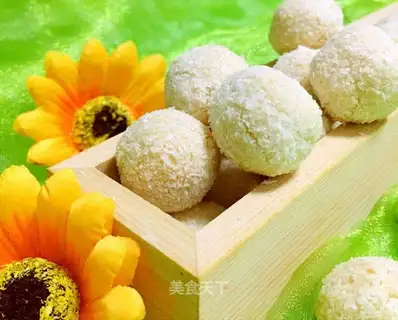 Protein coconut ball