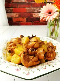Homemade potato chicken