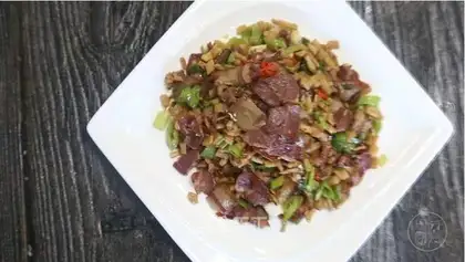 Rhodish and gravy