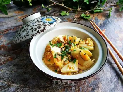 Garlic eggs