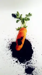 Carrot make-up potato bread