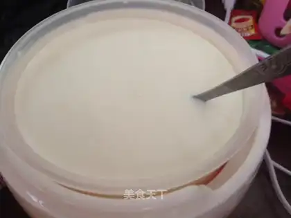Homemade yogurt