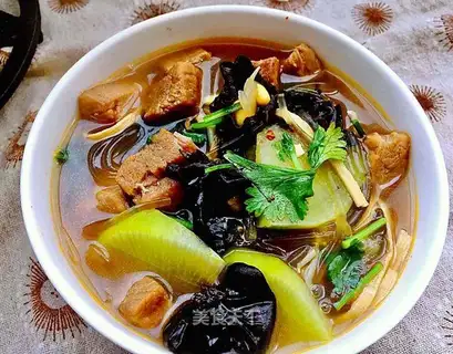 It's a veal soup