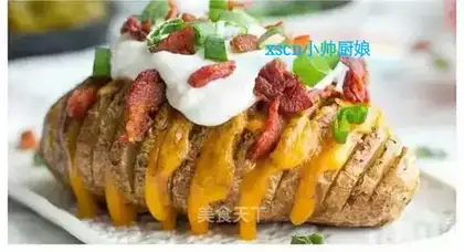 Orléans baked potatoes