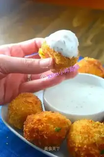 Maple potato ball