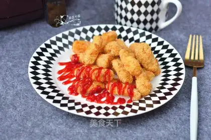 No-fried chicken and rice