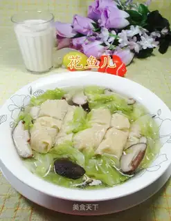 Noodles for mushroom cabbage
