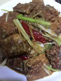 Red-fried fish