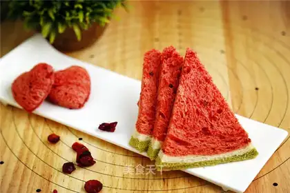Watermelon toast
