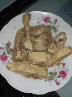 Salt duck leg