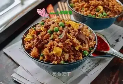 Beef fried rice