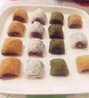A handmade donkey rolls