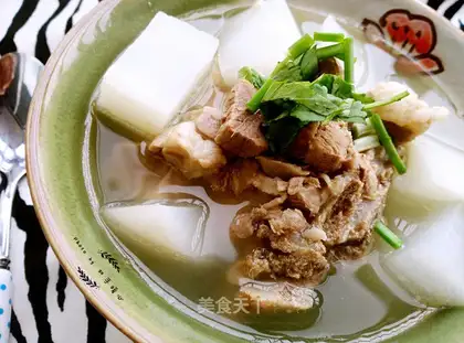 Scorch lamb soup