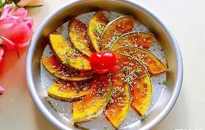 Honey roast pumpkin