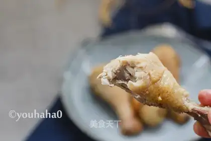 Salt chicken leg